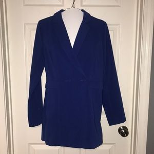 Endless Rose blue blazer romper. Size 4